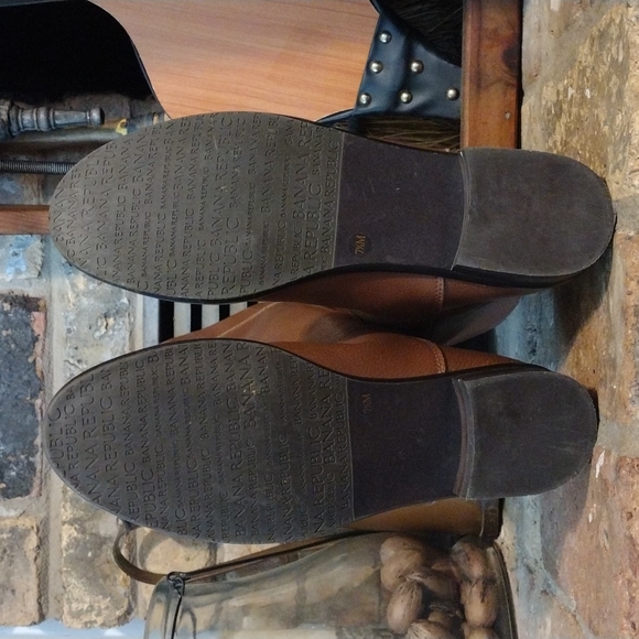 Banana Republic Knee High Leather Boots size 7.5M  Casual / preppy horse riding - Picture 5 of 8